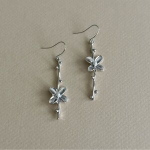 Flower Drop Earrings N1865